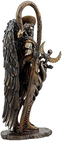 אברוס הקדוש הגדול רפאל המלאך המלאך המחזיק פסל סגל ריפוי 13 H קתולי נוצרי אורתודוקסי קדושים מלאכיים