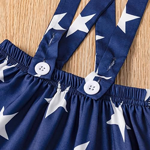 חצאיות לא עצמאות רביעית-יולי עליונה יום קצר 15 ילדים שרוול פעוט בנות סט תלבושות של חולצת תינוקות.