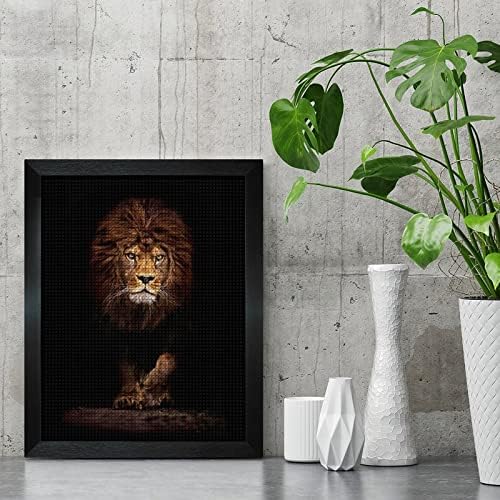 אריה יהלום ציור מסגרות צילום ערכות אומנות תמונה תלויה תמונה למשרד הביתי של בית חווה מקלט מלונות