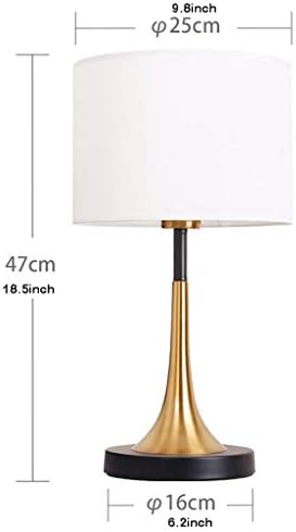 ZXZB מנורה מנורה שולחן מנורת סגנון אירופית מנורת שולחן סלון רטרו שולחן מנורת מנורה לחדר שינה מנורת