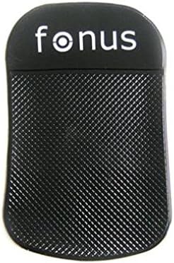 מכונית הר-מקף מחזיק דביק ללא החלקה לטלפון NORD N200 5G, מחצלת אחיזה שחורה תואמת לדגם OnePlus