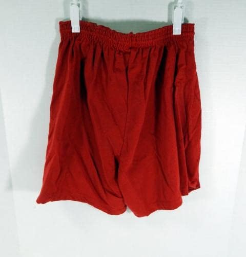 משחק אטלנטה הוקס של שנות התשעים הוציא מכנסי אימונים אדומים XL DP42388 - משחק NBA בשימוש
