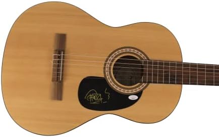 טומי צ'ונג חתום על חתימה בגודל מלא פנדר גיטרה אקוסטית B W/ James Spence JSA אימות - Big Bambu,