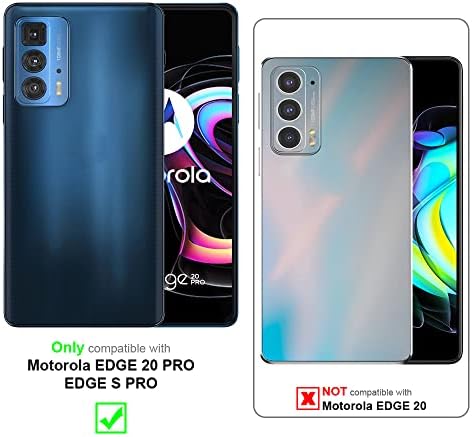 מארז Cadorabo התואם ל- Motorola Edge 20 Pro/Edge S Pro בכיסוי מגן שקוף לחלוטין - העשוי מסיליקון TPU
