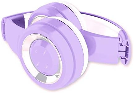 מוצרי Gabba Metallix Lyrix Bluetooth אלחוטי מעל האוזן Hifi סטריאו מעל אוזניות אוזניות עם מיקרופון, אוזניות