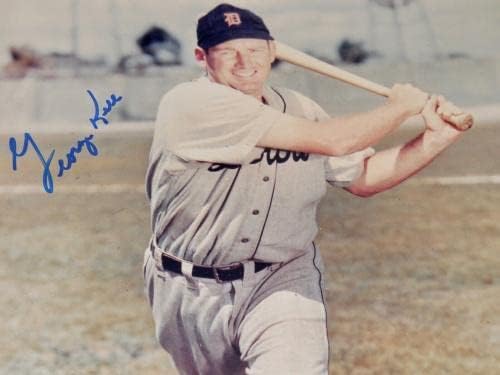 ג'ורג 'קל חיצה 8x10 צילום צבע - דטרויט טייגרס! - תמונות MLB עם חתימה