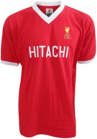 Liverpool FC 1978 חולצת Hitachi גדולה - L