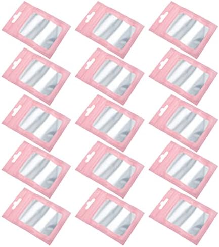 500 יחידות שקיות הוכחת גיל נתונים מקרה אטום רכיבים סוכריות רב תפקודי חלקי טלפון אחסון מתכת מוצר שעועית בית שפתיים