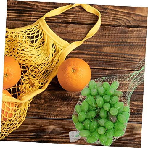 Valiclud 100 pcs שקית רשת פירות וירקות מייצרים ירקות טריים שקית פירות שקיות רשת לירקות שקית נטו ירוקה לארוג
