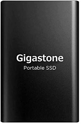 Gigastone 500GB נייד SSD קרא את המהירות של עד 550MB/s. USB 3.1 סוג C כונן מצב מוצק חיצוני, 3D NAND ULTRA