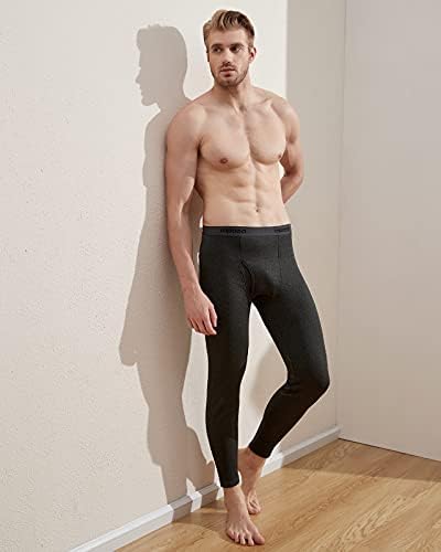 תחתית תחתונים תרמיים של לגברים של לאפסה, ג'ונים ארוכים של פלייס, מכנסי שכבת בסיס חם אור/אמצע/משקל כבד M10