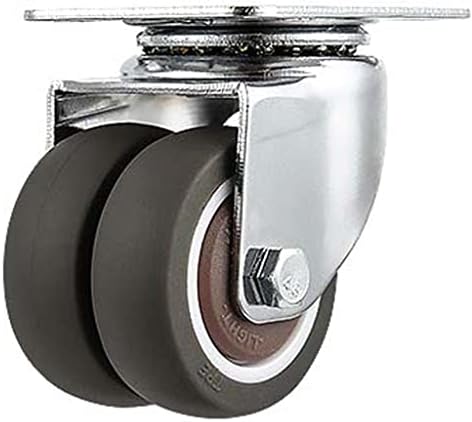 2 בגלגלים הנושאים כבדים של TPE עשויים מפלדת אל חלד בעלת חוזק גבוה כדי להפוך אותם לחסונים יותר. גלגלים הרהיטים