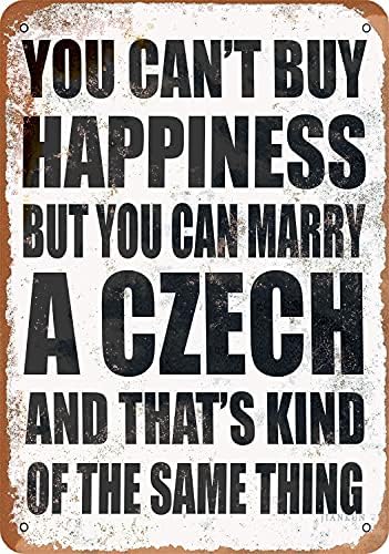 ג 'יי דקסיה פח חותם על עיצוב הבית - אי אפשר לקנות אושר אבל אפשר להתחתן עם צ' כית .8 איקס 12 אינץ בציר מתכת