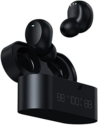 אוזניות אלחוטיות מיני אוזניות Bluetooth עם מארז טעינה IPX5 אוזניות עמיד למים בקרת טביעות אצבע אוזניות