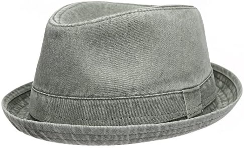 כובע פדורה כותנה מזדמן בסגנון וינטג ' שטף לגברים