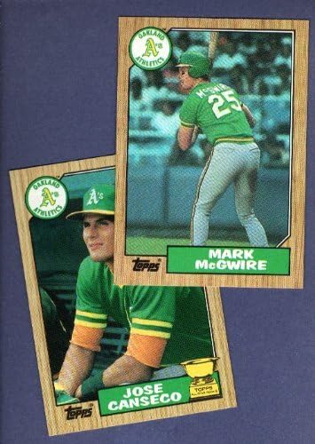 סט כרטיסי בייסבול של Topps 1987, מכיל סט אחד שלם