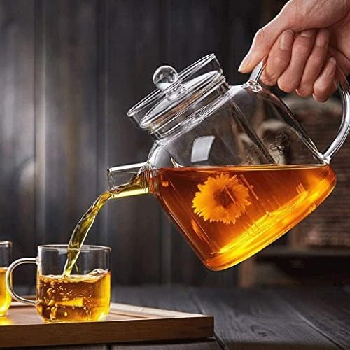 קומקום קומקום קומקום קומקום זכוכית קומקום קומקום עמידות לחום פילטר מעבה קומקום חום תה תה כוס תה קומקום