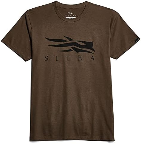 Sitka Gear's Pima כותנה של שרוול קצר שרוול קל משקל קל חולצת טי אייקון