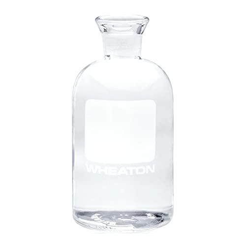 Wheaton 227497-16 בקבוק BOD, 300 מל, פקק רובוטי, ממוספר 361-384, קוטר 69 ממ x 165 ממ גובה
