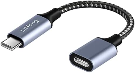 USB C ל- Lightning Audio Audapter התואם ל- iPad Pro MacBook USB-C טלפון לאוזניות ברק, ולא תומך בטעינה