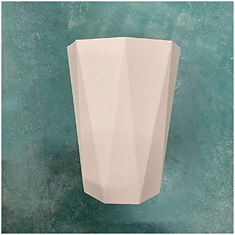 אשפה יכול אשפה יכול ביתי יצירתי אשפה סל סדיר חשף פלסטיק פסולת נייר סל מתאים עבור משרד / שחור
