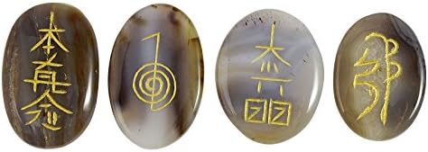 הרמוניזציה של המון 4 חלקים צ'אפר צ'אקרת צ'אקרה איזון טיפול רייקי ריליינג אבן קרונה סמל