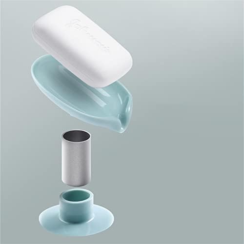 קופסת סבון סבון סבון מתלה סבון חינם אגרוף בית חדר אמבטיה אנכי כוס יניקה יצירתי כוס קיר מתלה סבון