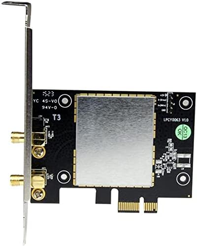 Startech.com AC600 מתאם רשת אלחוטי- AC - 802.11AC, PCI Express - פס כפול 2.4GHz / 5GHz כרטיס