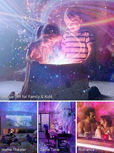 סנסיין גלקסי מקרן, ליל כוכבים אור עם שלט רחוק עבור תינוק ילדים מבוגרים בית שינה דקור / פסטיבל / יום נישואים /