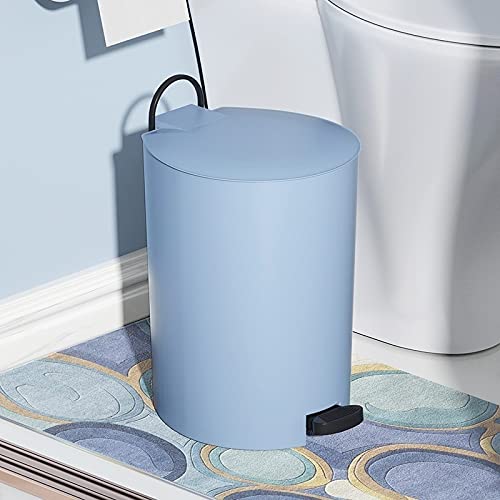 זוקלג'ט זבל פח אשפה יכול לחבית עם דוושת רגל מכסה שקט טיפה איטית של חדר אמבטיה סלון ביתי