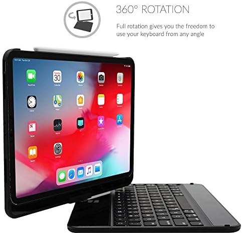 מארז הדור החמישי של Snugg iPad עם מקלדת מקלדת 2022 / iPad Air Chiptoard Case 4th Gen / iPad Pro 11 Pro