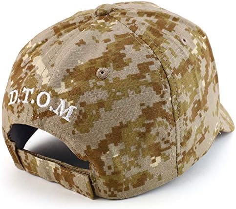 צוות הצבא אל תדרוך עלי כובע בייסבול מובנה רקום