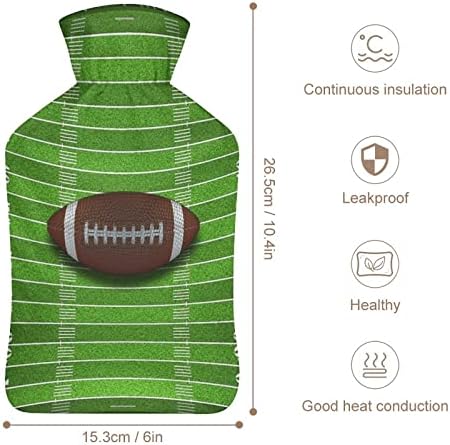 רוגבי אמריקאי כדורגל שדה חם מים בקבוק 1000 מ ל עם רך כיסוי נשלף חם קר חבילה מים הזרקת תיק עבור