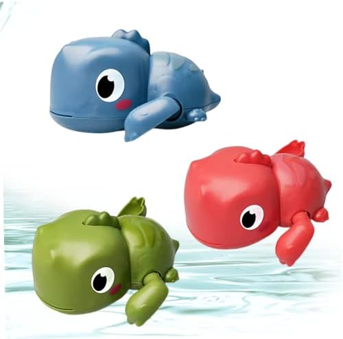 AEIOFU צעצועים אמבטיה של AEIOFU צף ברוח דינוזאורים אמבטיה צעצועים בריכת שחייה מים משחק צעצועים לפעוטות ילדים