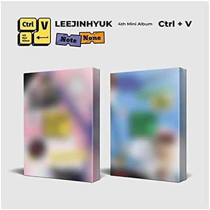 Lee Jinhyuk Jin Hyuk Ctrl+V Mini Mini תוכן אלבום+פוסטר+הודעות SET SET+מעקב אחר KPOP אטום
