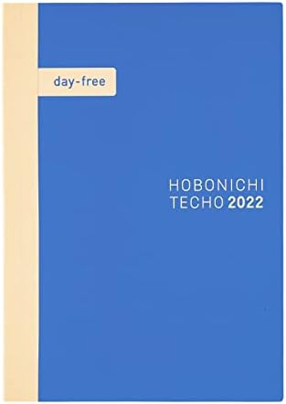 Hobonichi 2022 יחידת מחברת, ללא יום, גודל בן דוד, גודל A5