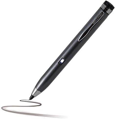 Broonel Grey Point Point Digital Active Stylus Pen תואם ל- Asus vivobook 17 / Asus Zenbook 17 / Asus Studiobook
