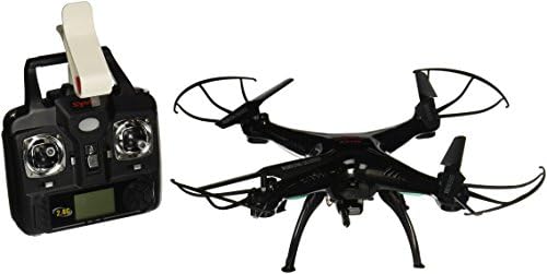 Syma X5SW Explorers2 2.4G 4Ch 6-צירים Gyro RC Quadcopter ללא ראש עם 0.3MP מצלמת WiFi שחור