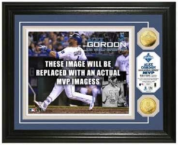 MLB קנזס סיטי רויאלס 2015 אלופת סדרת העולם MVP מטבע זהב צילום