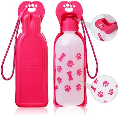 בקבוק מי כלב כלב של Anpetbest 325 מל/11oz 650ml/22oz מתקן נייד קערת בקבוק מים נסיעות לחתול כלב בעלי