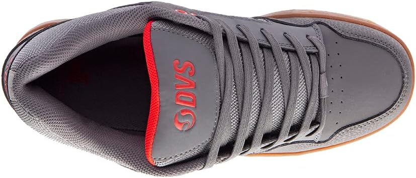 DVS Enduro's Enduro 125 נעלי סקייט, פחם אפור נובוק, 11.5