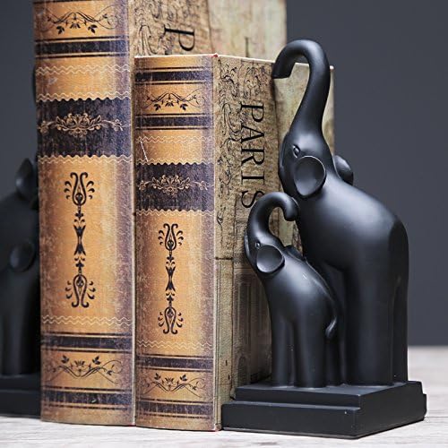 טיני פסלי פסלי פיל יצירתי קישוטי קישוטי ספר על ידי תומכי ספרים ספר סטנד ריהוט מתנות ומלאכות