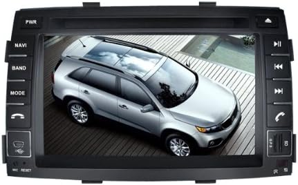 עבור OEM Fit Kia Sorento 2010-2012, נגן DVD נגן מגע מסך מגע + מערכת ניווט GPS רדיו Headrounit, עם חיישן