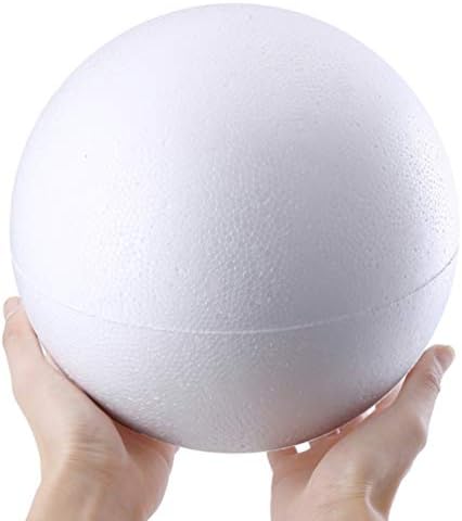 כדורים כדורי קצף DIY: 200 יחידים כדור קלקר לבנים דוגמנות צורות עגולות כדורים חלקים צורות אורב