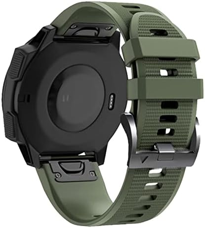 Fndwj Sport Silicone Watchband רצועת כף היד עבור Garmin Fenix ​​7 7x 6x 6 Pro 5x 5 Plus 3HR 22 26 ממ EasyFit מהיר