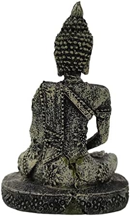 אקווריום בודהה פסל קישוטי עתיקות בודהה דגי טנק דקור זן תאילנדי בודה פסלי בטה דגי טנק אביזרי לטאות