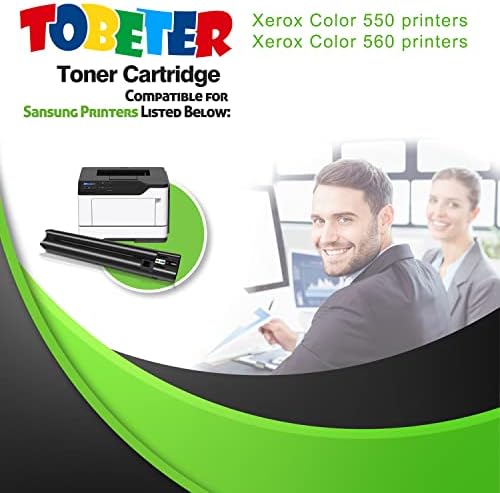 TOBTER C550 מחסנית טונר מיוצרת מחדש להחלפת צבע XEROX C550 לצבע XEROX 550 560 מדפסת