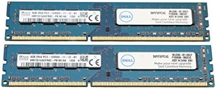 2 x 4GB Hynix HMT351U6EFR8C-PB 4GB PC3-12800U זיכרון שולחן עבודה