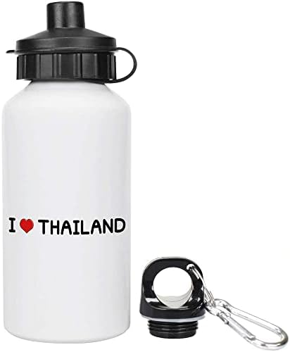 Azeeda 400ml 'אני אוהב תאילנד' ילדים לשימוש חוזר בקבוק מים / שתייה