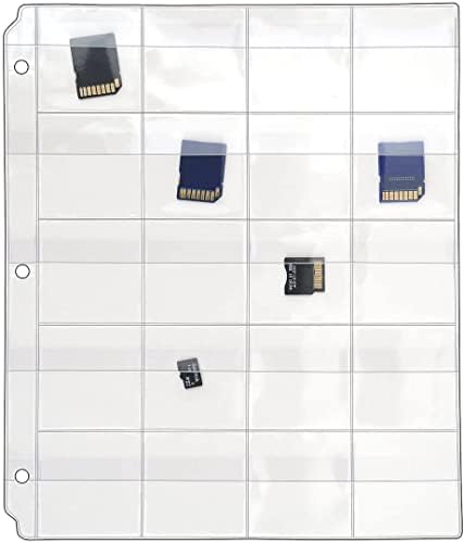 חנות-20 כיס 3-טבעת קלסר דפים עם דשים - כרטיסי זיכרון-20-חבילה-וי 1173 ו-20
